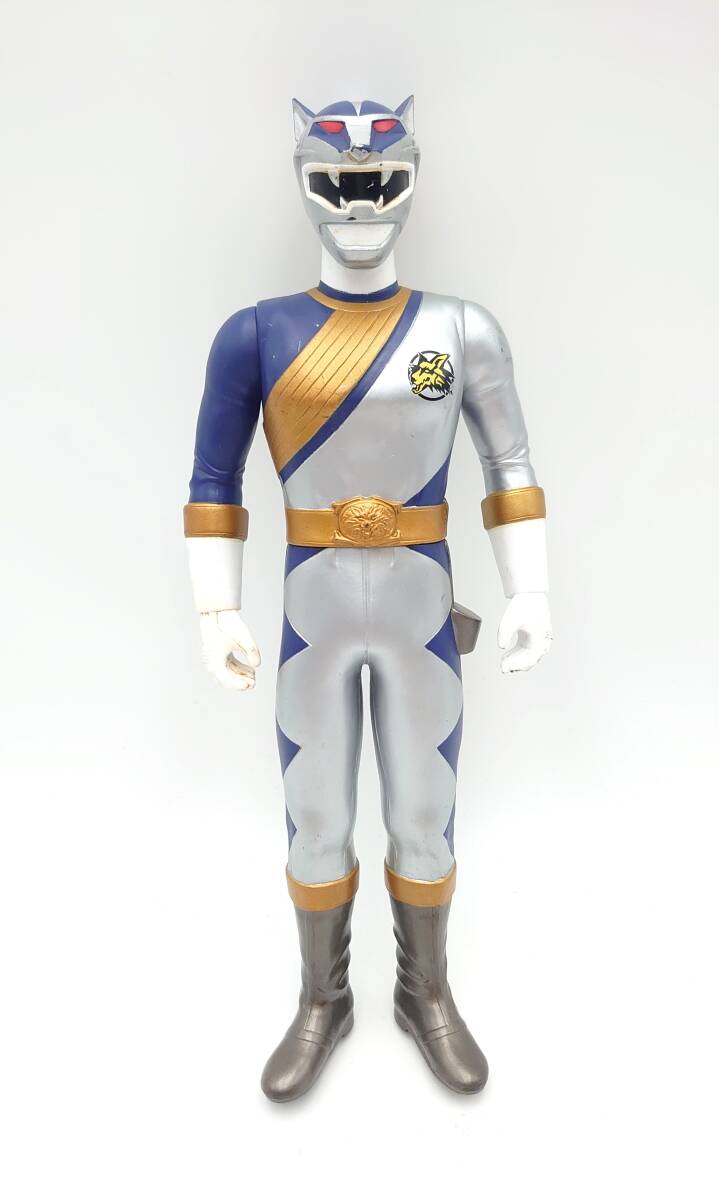 T-113 百獣戦隊ガオレンジャー ガオシルバー特大フィギュア(全高約30cm)拍卖