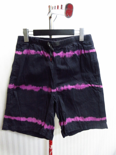 グラミチ タイダイ柄ショートパンツ メンズM アウトドアショーツ クライミングパンツ ハーフパンツ トレッキングパンツ ズボン 07184拍卖