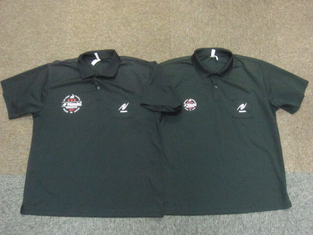 NITTAKU PREMIUM ニッタク 卓球ウエア 2枚セット メンズLL 3L XL 馬龍 ビッグサイズ ポロシャツ 卓球シャツ 速乾シャツ 黒 07120拍卖