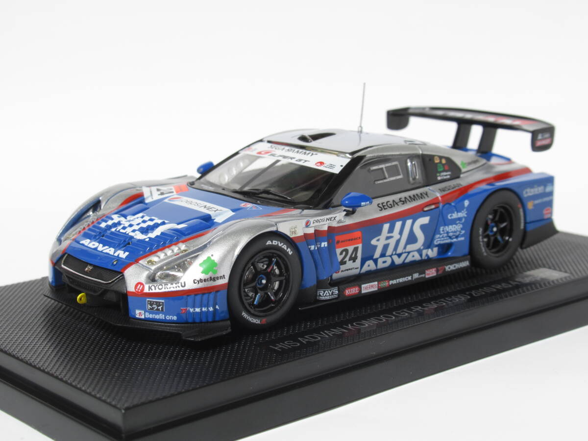 1/43 HIS アドバン コンドウ GT-R セパン #24 スーパーGT GT500 2010拍卖