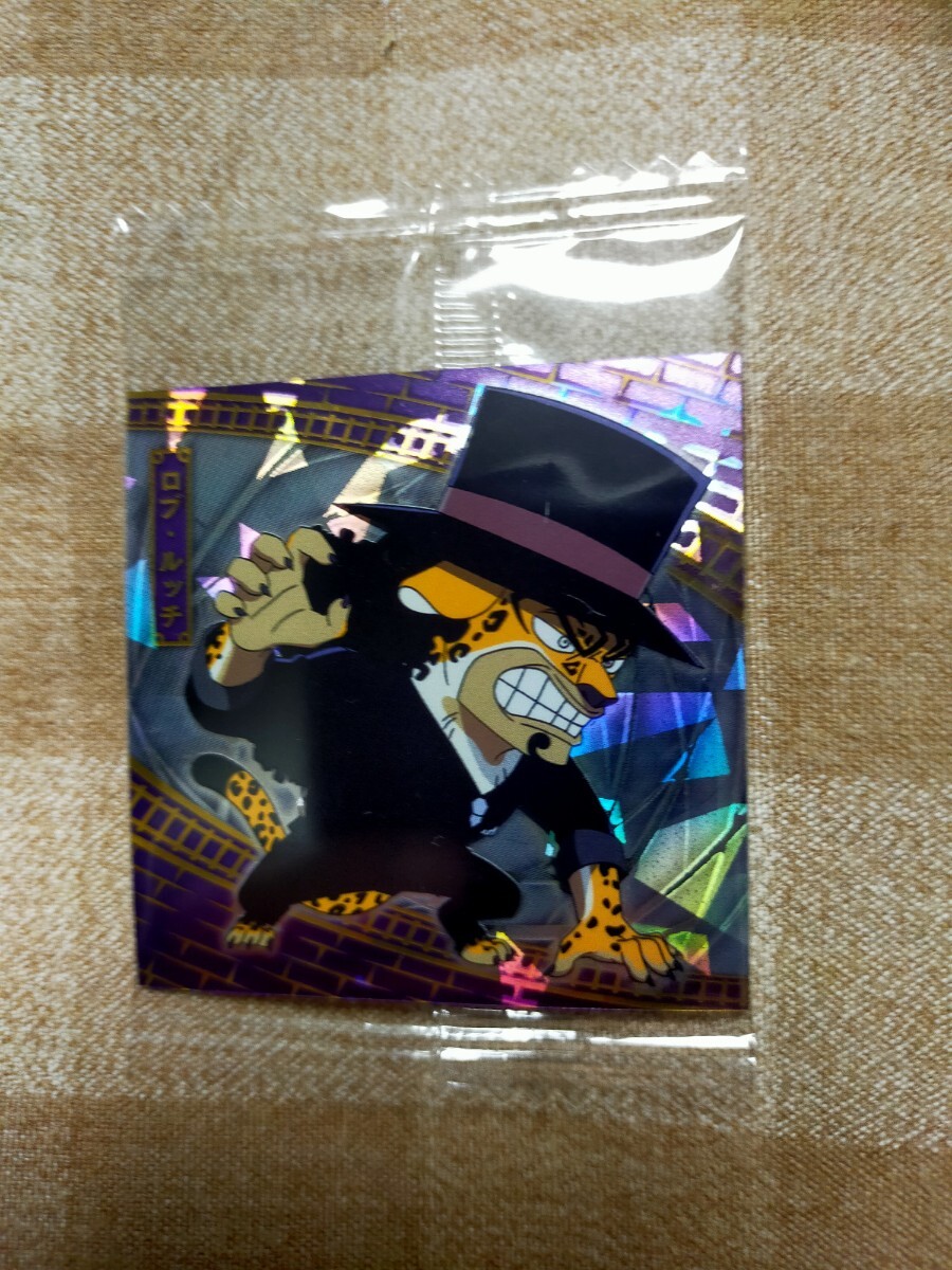 ワンピース にふぉるめーしょん大海賊シールウエハース LOG.9 SW9-20 SR ルッチ 未開封 拍卖