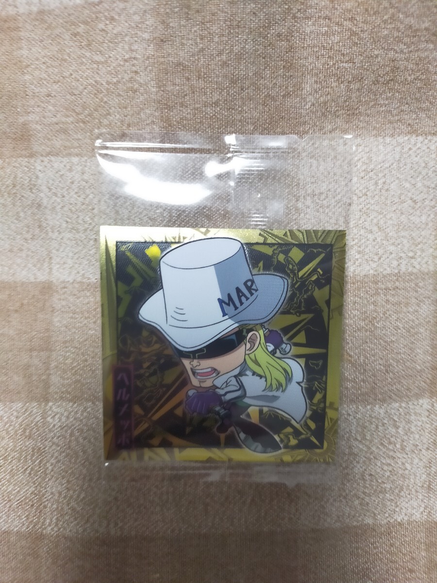 ワンピース にふぉるめーしょん大海賊シールウエハース SW10-09 R ヘルメッポ log.10 未開封拍卖