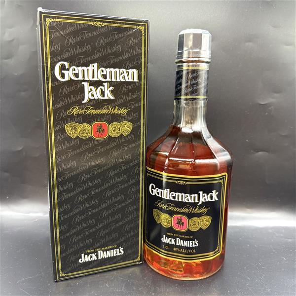 未開栓 Gentleman Jack ジェントルマンジャック ジャックダニエル 1000ml アルコール 40% 古酒 コレクション 1円出品 保管品 洋酒 21823拍卖