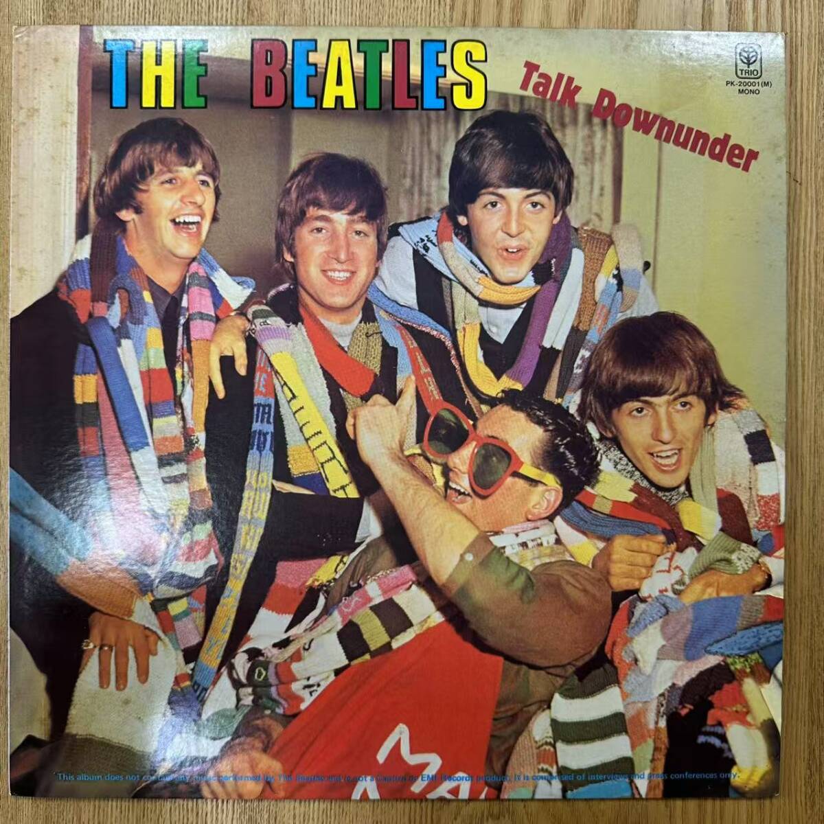 ★・ Non-Music LP / The Beatles(ビートルズ) - Talk Downunder / Trio Records - PK-20001 / DND070529拍卖