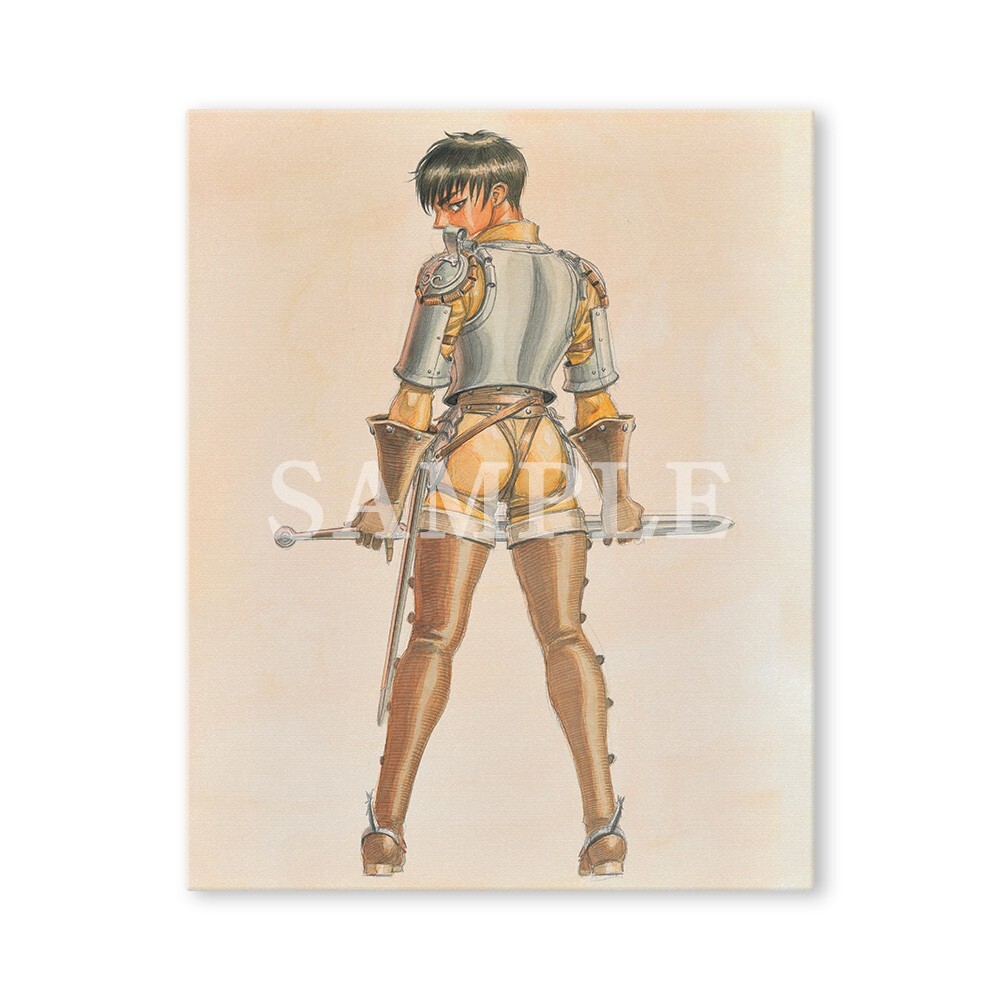 大ベルセルク展 キャラファインボード 「キャスカ・鷹の団」ベルセルク シュリンク付き(220×273mm)原画展 グッズ拍卖