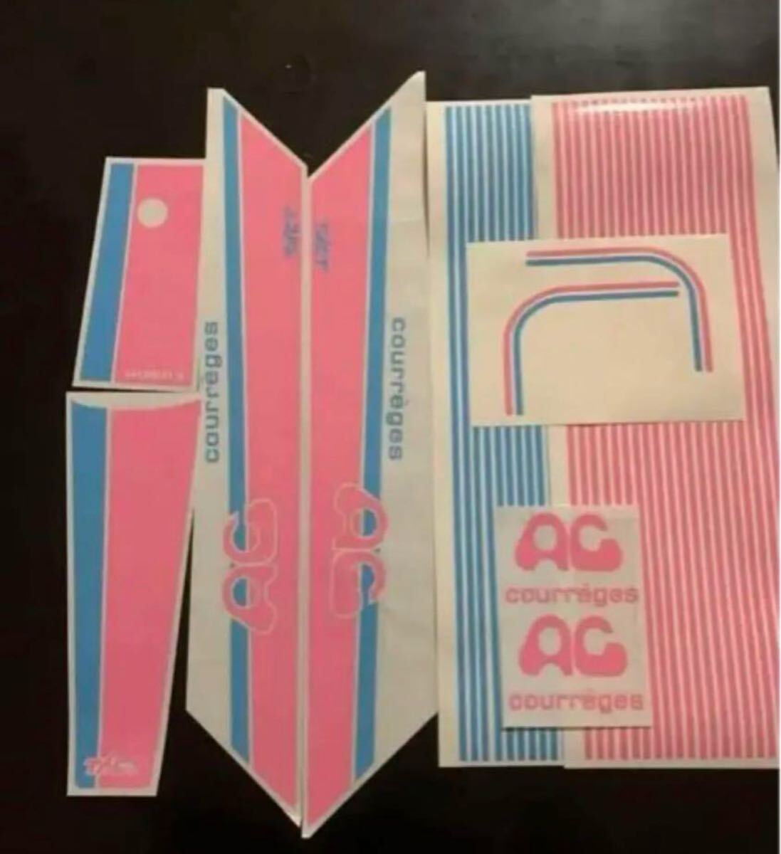 クレタク後期羽根仕様 ピンク×ブルー拍卖