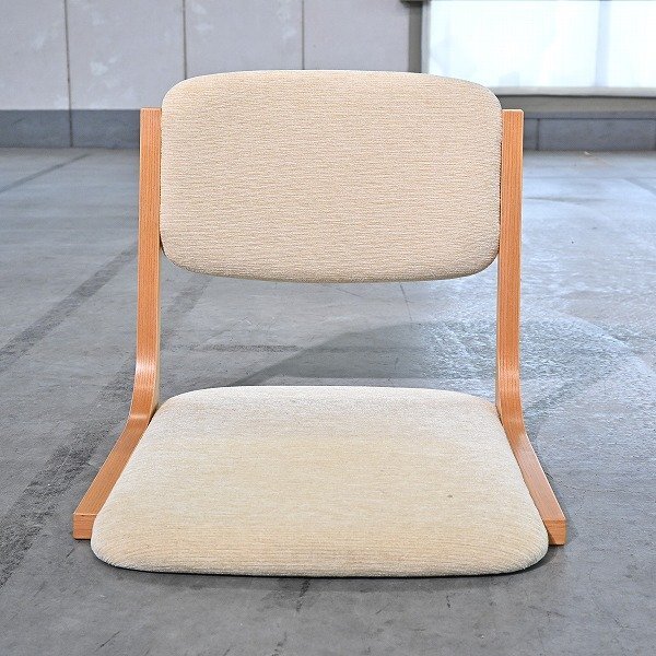 天童木工 座椅子 B 曲げ木 成型合板 プライウッド ナチュラル スタッキング リビング 和室 Tendo_松本民芸 星野民藝拍卖