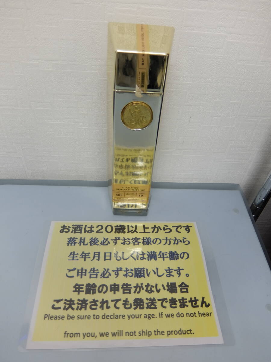 【未開栓】訳アリ ゴールドバー フィニッシュド イン カリフォルニアワインカスク 750ml 40% 1691g【古酒・同梱可】拍卖