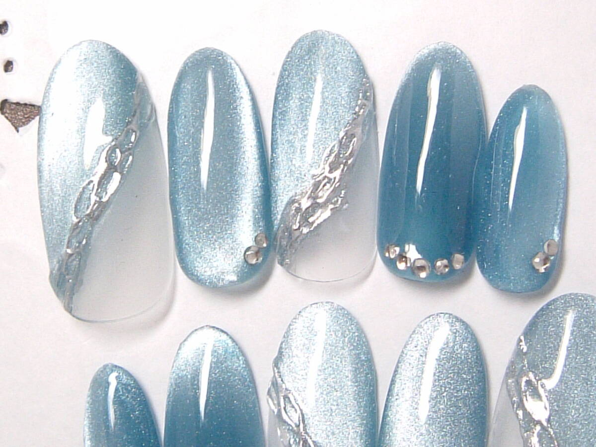 Y★即決★ミラーライン★マグネット★ネイルチップ★158拍卖