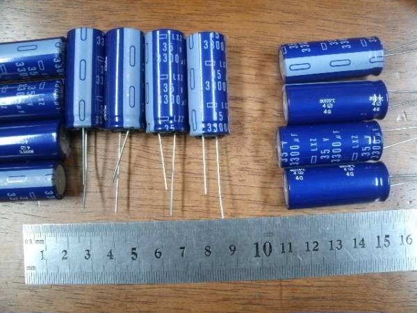 ■LXZシリーズ日本ケミコン低Z電解コンデンサ■35V3300μF■2本■追加可■拍卖