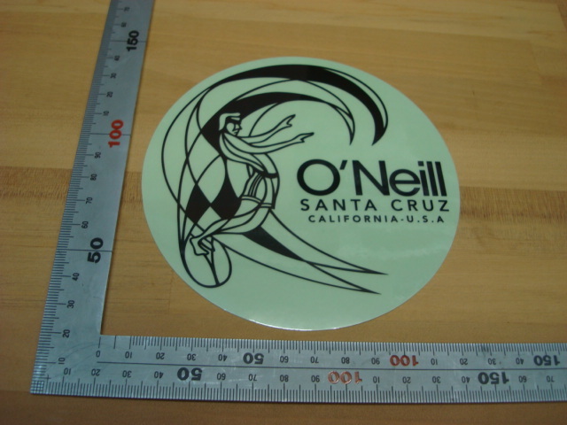 新品O’NIELL O’RIGINAL STICKER(オニールオリジナルステッカー) 12cm(シールタイプ) GO-1330 ブラック拍卖