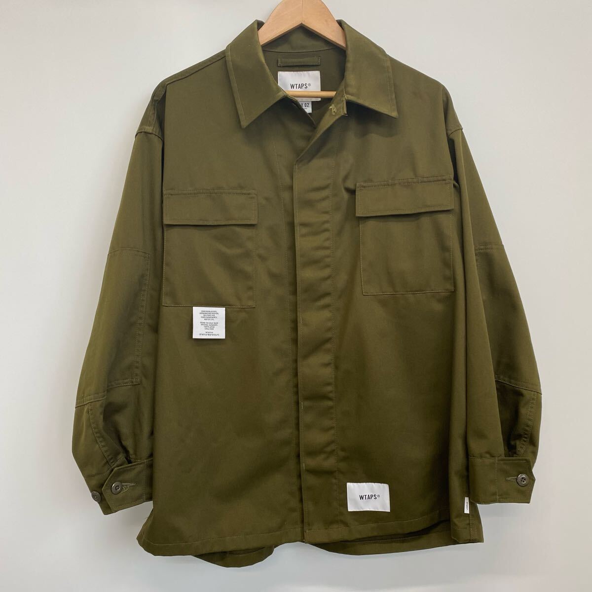 【WTAPS】ダブルタップス ミリタリージャケット 2 カーキ 232WVDT JKMO 34拍卖