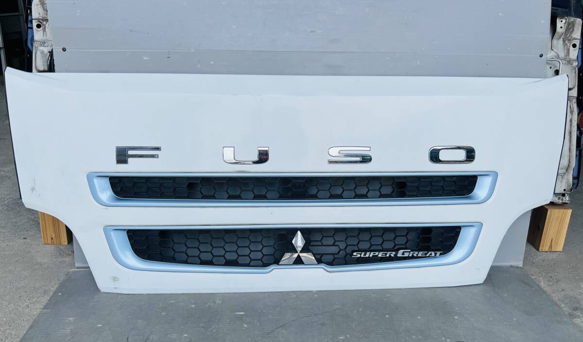 16133N 三菱 ふそう 07 スーパーグレート フロントパネル パネル 白 ホワイト拍卖