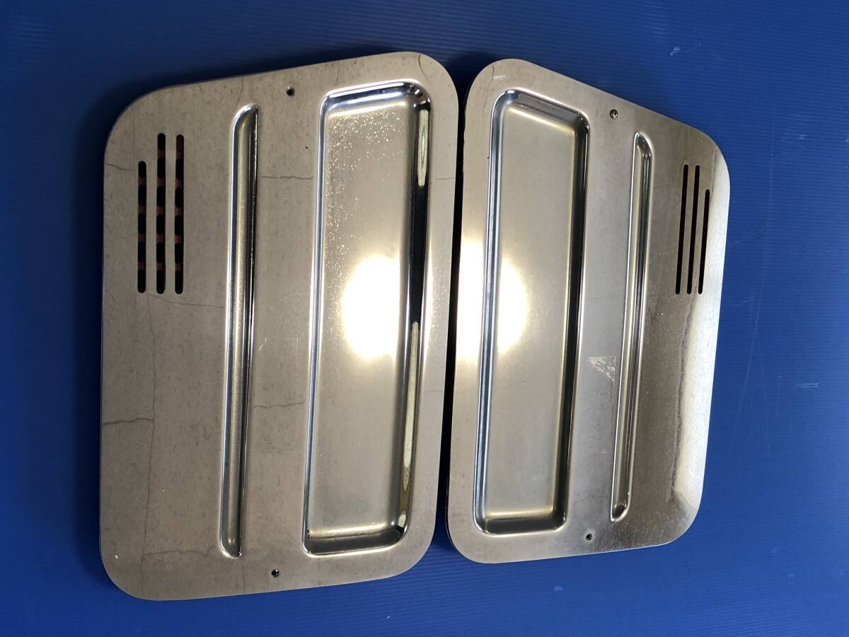 12087m 三菱 ふそう スーパーグレート QKG-FU54VZ メッキ 寝台パネル 左右セット拍卖