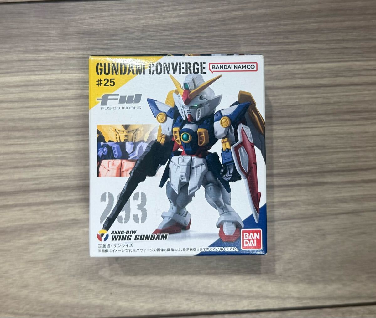 【新品未開封】 FW GUNDAM CONVERGE ♯25 293 ガンダムコンバージ ウイングガンダム拍卖