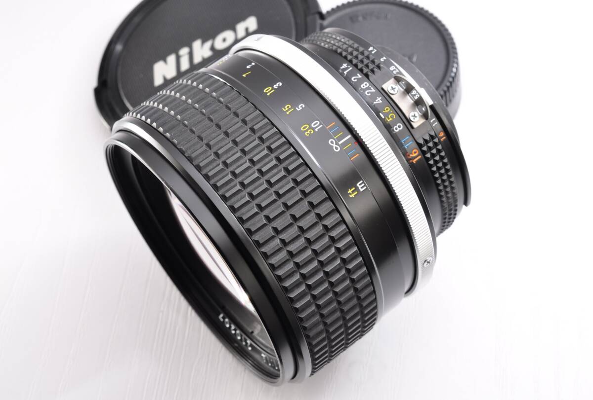 Nikon Ai-S NIKKOR 85mm F1.4 85/1:1.4 ニコン AISニッコール MFレンズ #2308拍卖