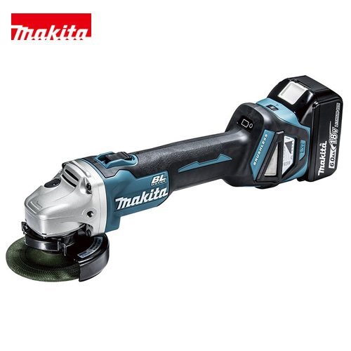 新品 マキタ 100mm 充電式ディスクグラインダ / スライドスイッチ GA412DRGX 18V 6.0Ah バッテリ2本・充電器・ケース付拍卖