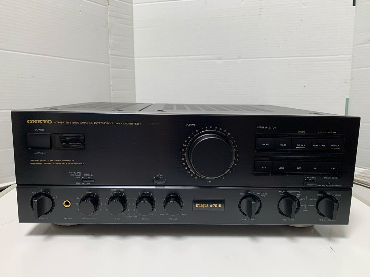 (整備品)ONKYOプリメインアンプ Integra A-701D拍卖