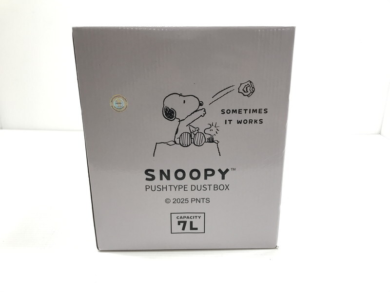 TAG【未使用品】★スヌーピー プッシュ式ダストボックス ★プライズ品 ★開封未使用〈039-250708-TI-05-TAG〉拍卖