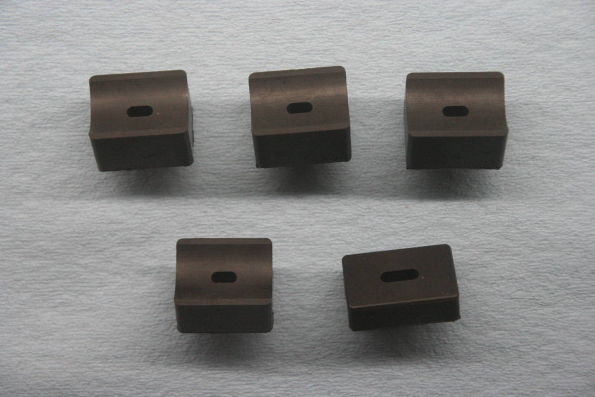 *KH250 KH400 400SS用 カワサキ純正 シートダンパー ダンパーラバー 5個セット 72g拍卖