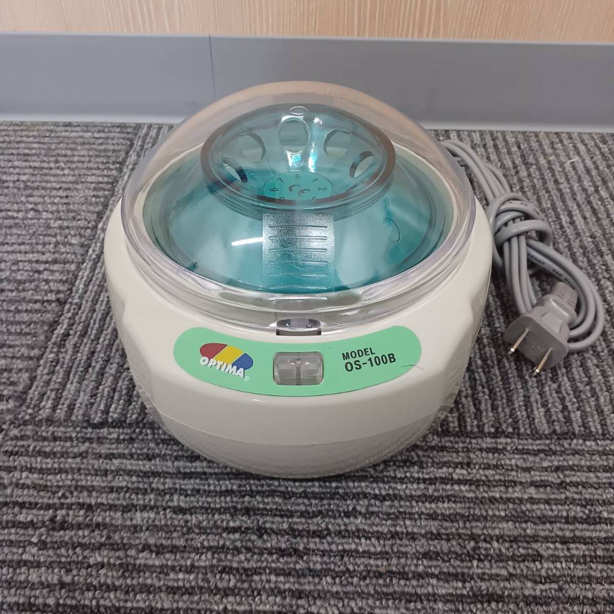 OPTIMA オプティマ マイクロ遠心機 OS-100B 中古品 通電のみ確認済 ジャンク扱い 拍卖