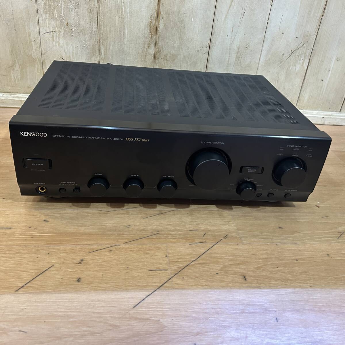 動作確認済み KENWOOD / ケンウッド STEREO INTEGRATED AMPLIFIER KA-4060R プリメインアンプ USED拍卖