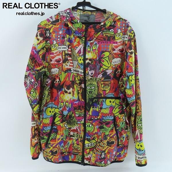 ☆HYSTERIC GLAMOUR/ヒステリックグラマー SKULLUX COLLAGE総柄 フーデッドジャケット 01182AB01 /M /UPK拍卖