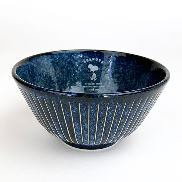 PEANUTS スヌーピー インディゴライスボール ごはん茶碗 キッチン用品 グッズ 日本製拍卖