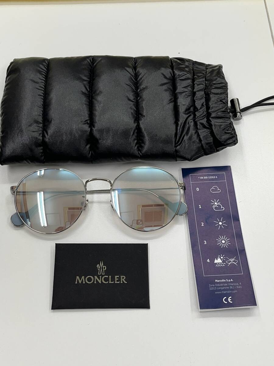51097-600 モンクレール MONCLER サングラス メタル メンズ かる~い線傷あり 送料600円~拍卖