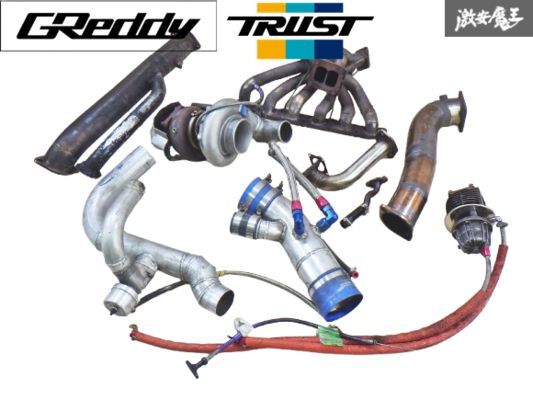 【実働外し】 TRUST トラスト GReddy MA70スープラ 7M-GTE タービンキット パイプ付 フルセット T78-33D 即納 棚Y-5拍卖