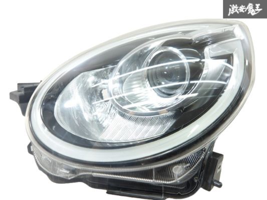 【割れ無し!!】トヨタ 純正 M700A M710A パッソ モーダ LED ヘッドライト ヘッドランプ 左 左側 助手席側 打刻 67K KOITO 100-69028 棚17-4拍卖