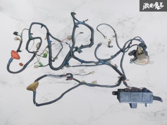 ☆実動外し☆ トヨタ 純正 AE85 カローラ レビン 後期 3A-U エンジンハーネス メインワイヤー 82111-12810 エンジンルーム 配線 ハチゴー拍卖