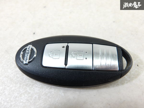 【保証付!!】 日産 純正 キーレス リモコンキー 2ボタン 実働車外し 在庫有 カギ 鍵 キー 即納 棚A-6-2拍卖
