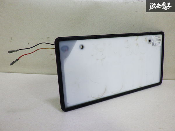 【点灯OK】 旭化成テクノプラス ダイアモンドリング DR-S-01 字光式 ナンバー プレート LED ベース 1枚 即納 在庫有 棚9-4拍卖