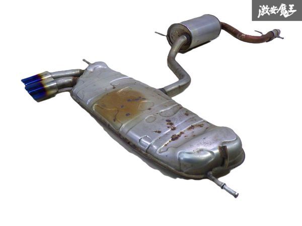 【ストア出品】 VW フォルクスワーゲン 1KCAX ゴルフ ノーマル マフラー 差込式 2本出し 1K0119AT10 / 1K0 253 411 BK 即納拍卖