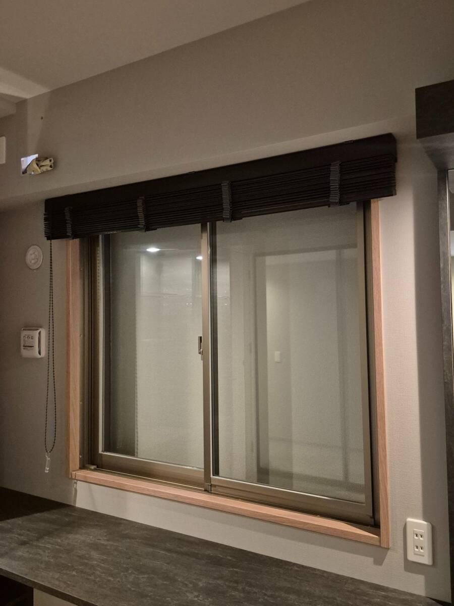 DOS06-E ◇ 1350*1250 (枠外) ◇YKKap ◇ 引違いサッシ ◇ ペア・クリアガラス ◇2022年製 ◇ 展示品拍卖