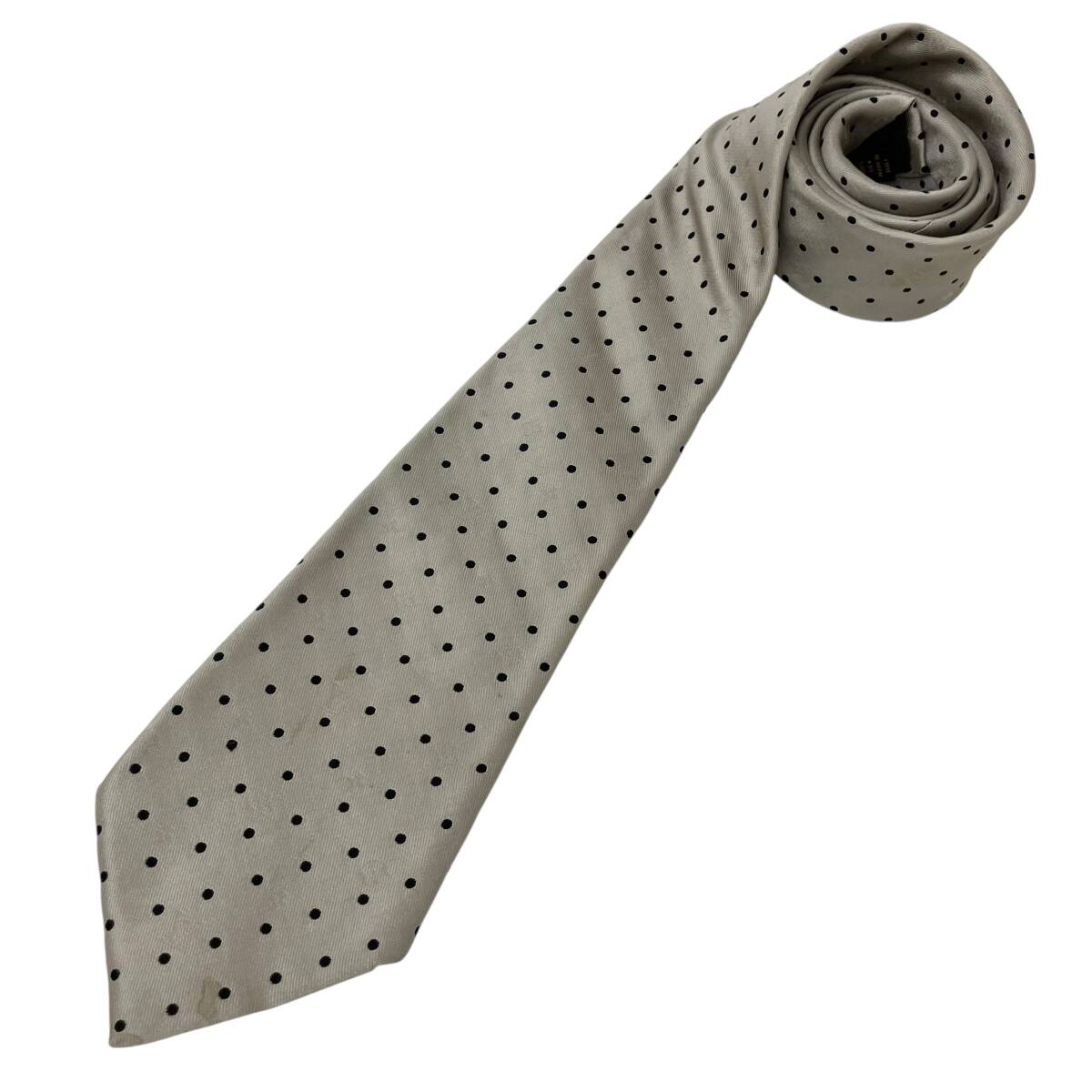 ルイヴィトン LOUISVUITTON シルクネクタイ 水玉 ドット モノグラム ダミエ拍卖