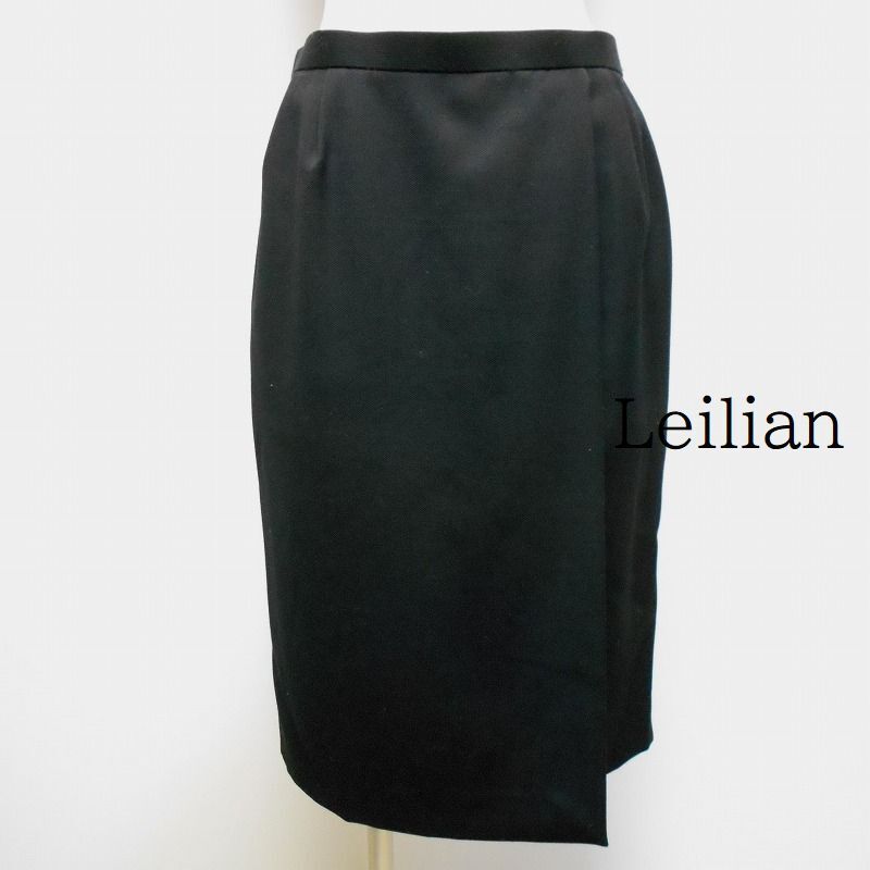 941403 Leilian レリアン 黒 タイトスカート 拍卖