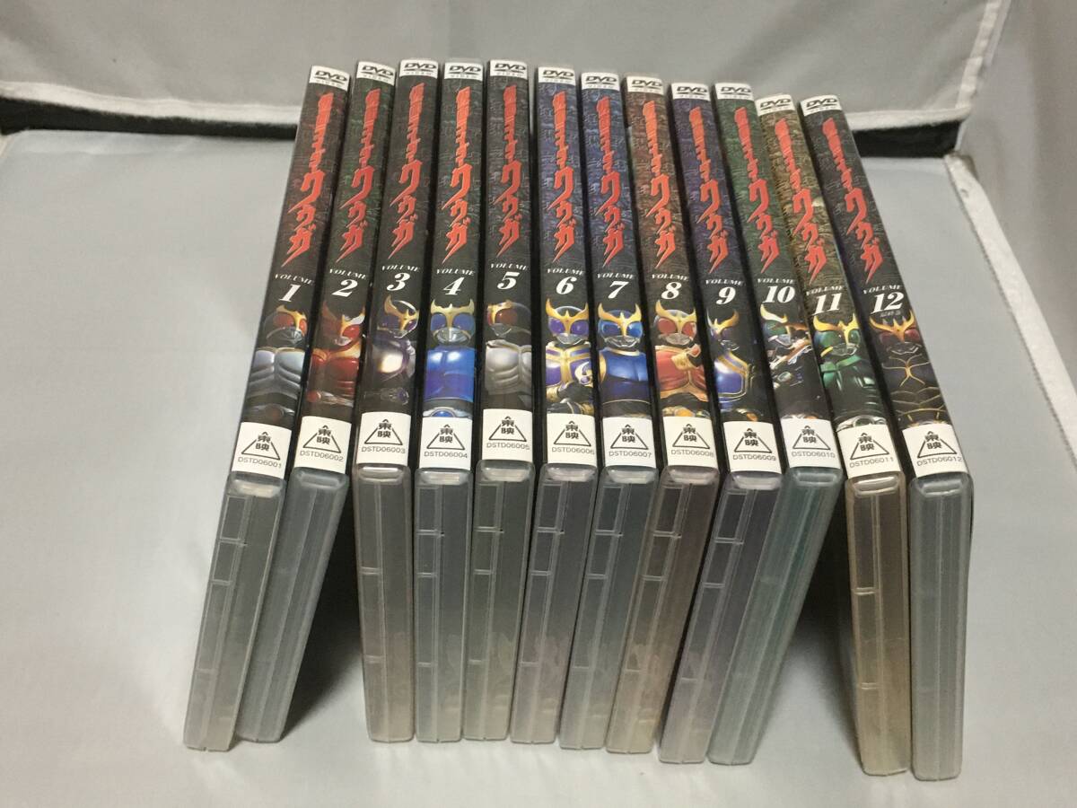 DVD 仮面ライダークウガ 全12巻セット拍卖