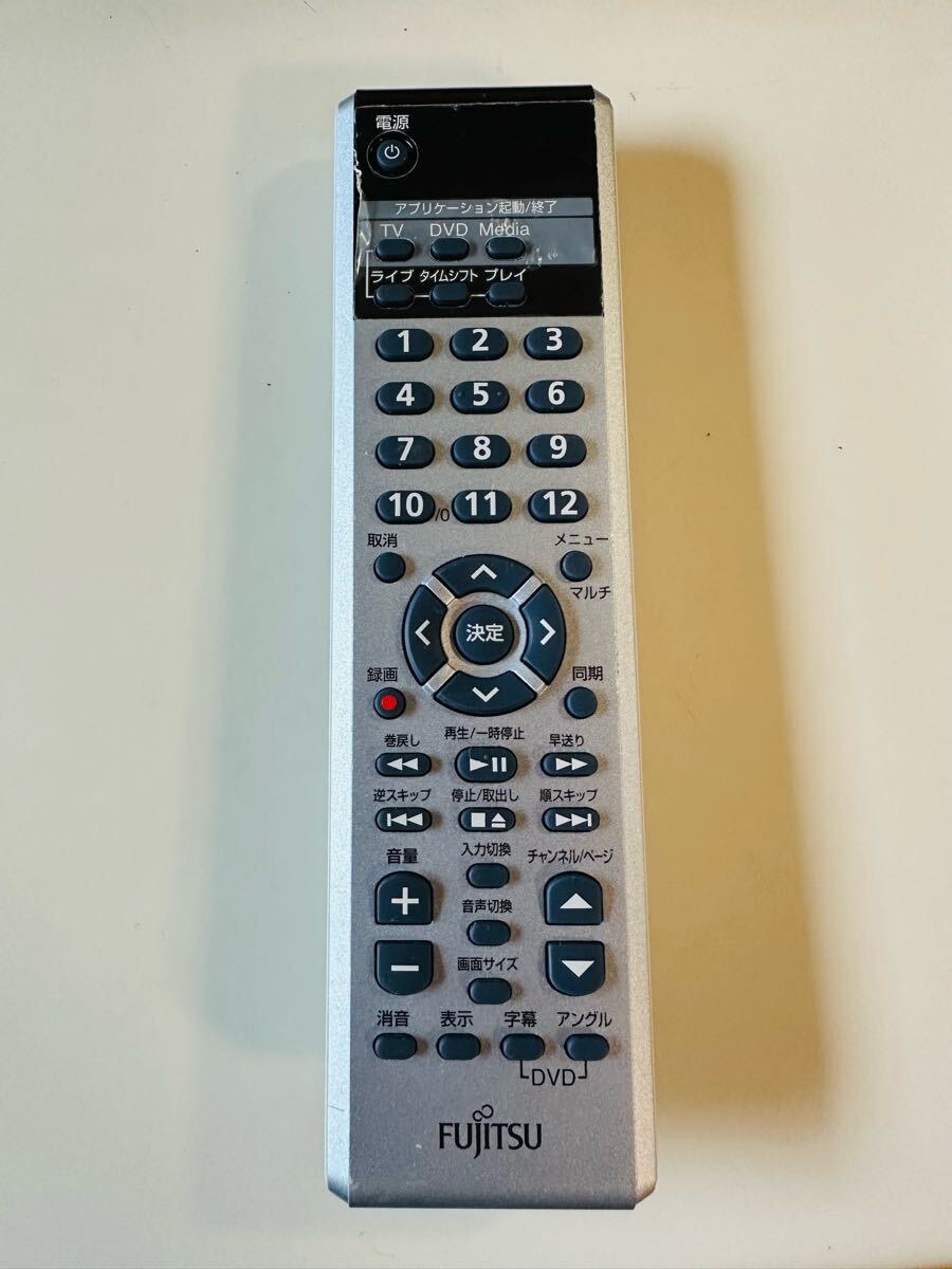 FUJITSU LIMITED テレビ リモコン【スマホ越し通電確認】拍卖