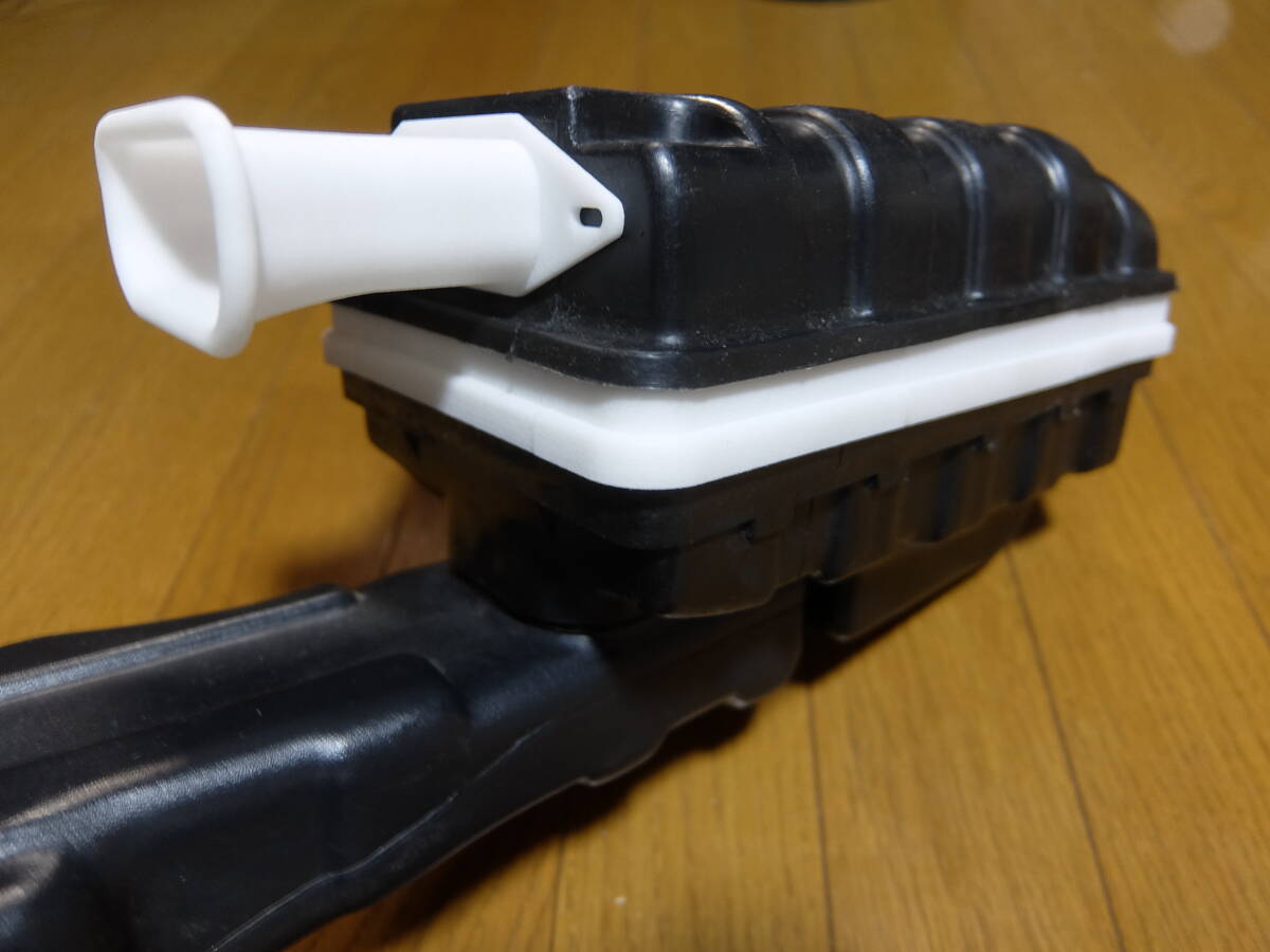 RZ250 RZ350 吸入改善 エアクリーナー ファンネル ダクト クリーナーケース拡大アタッチメント (4L3 4UO 4L0-14437-00 ダクト拍卖