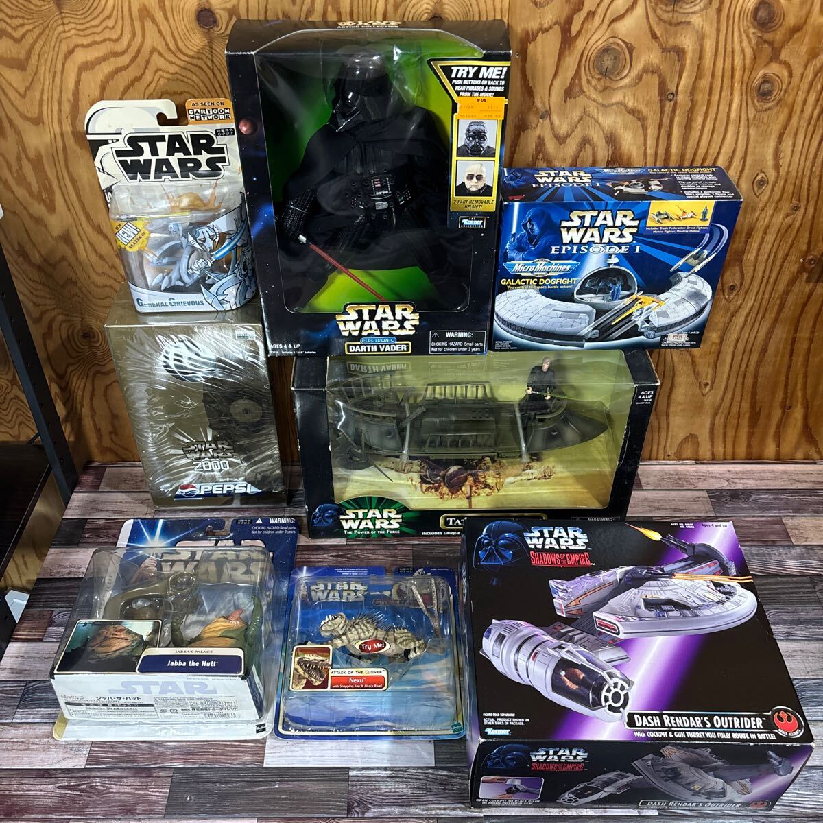 スターウォーズ フィギュア まとめ レトロ ☆拍卖