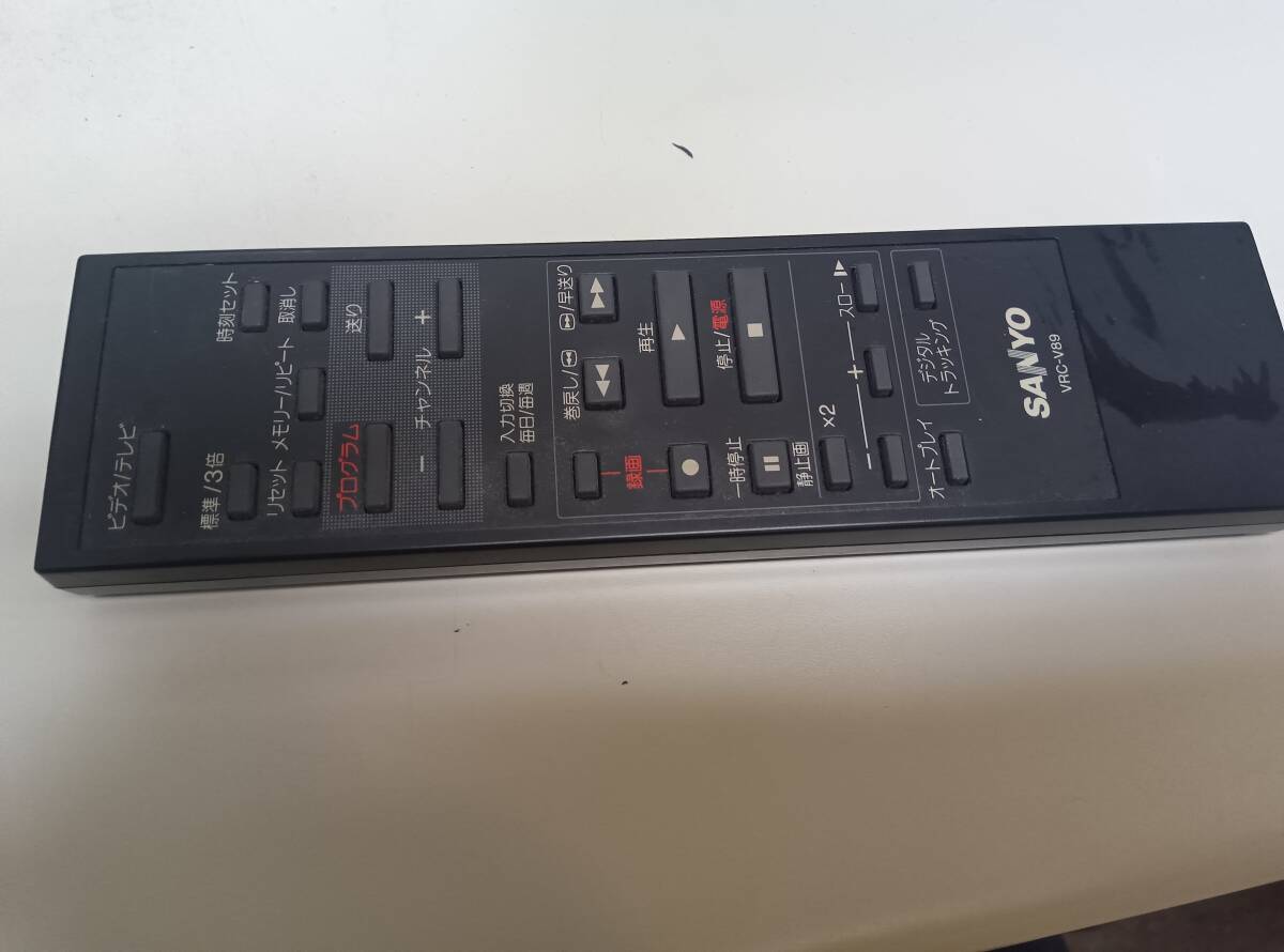 SANYO ビデオリモコン VRC-V89拍卖