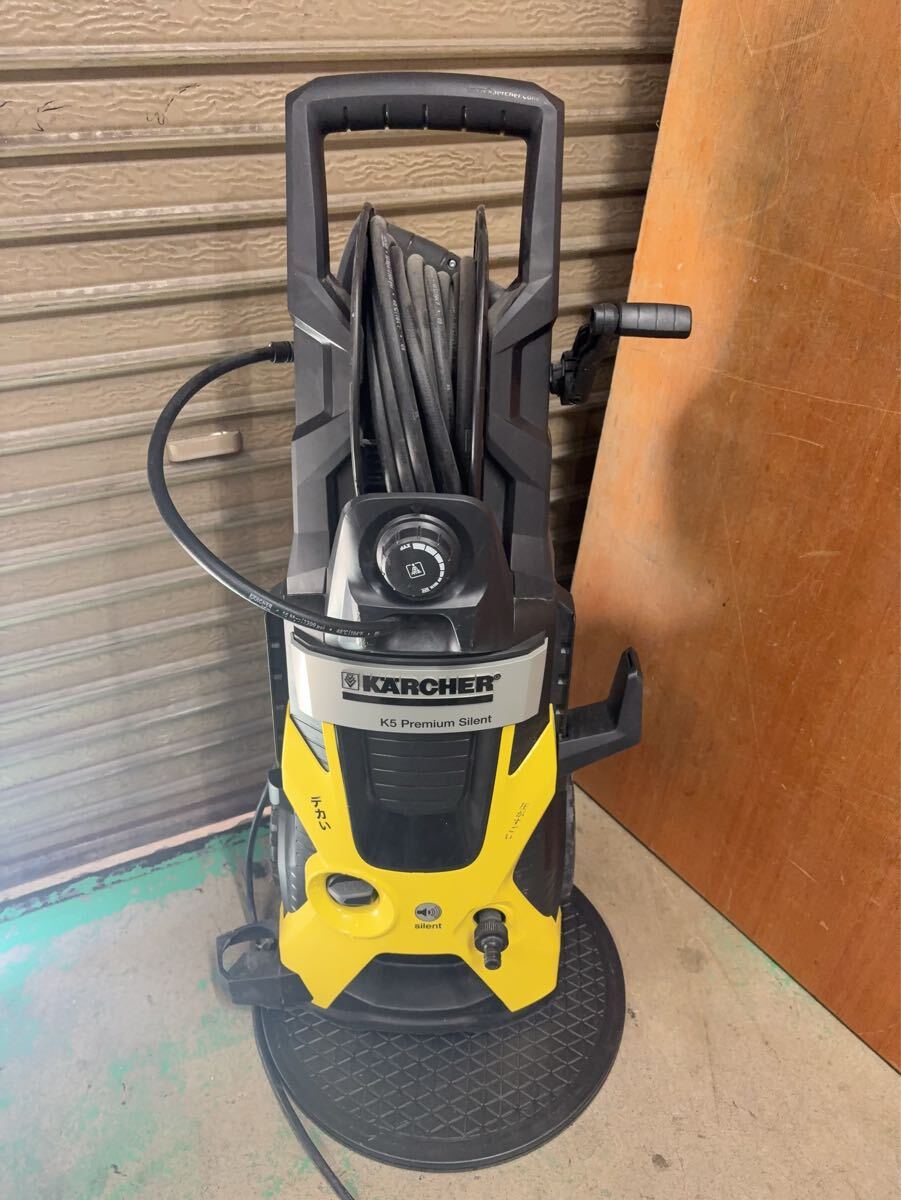 KARCHER ケルヒャー 高圧洗浄機 K5 Premium SILENT プレミアム サイレント 100V 50Hz 通電確認 付属品なし拍卖