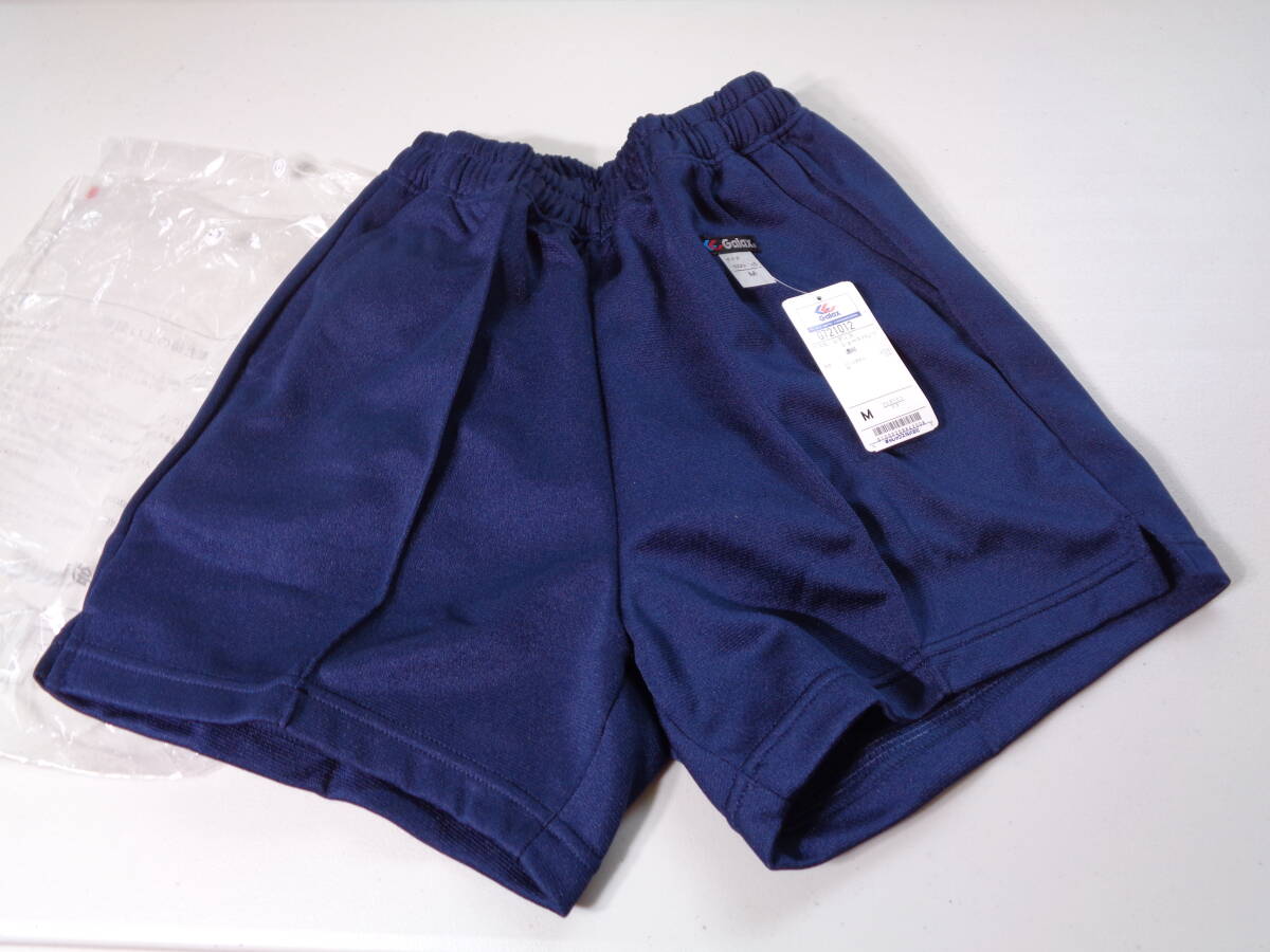 胴囲63 M 濃紺 ladies G721012 インナー有 ●ショートパンツ ●レトロ 体操拍卖
