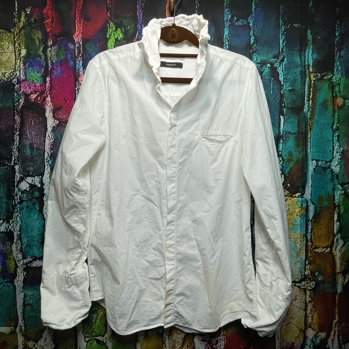 parigot パリゴ Influence ワイヤーシャツ size M拍卖
