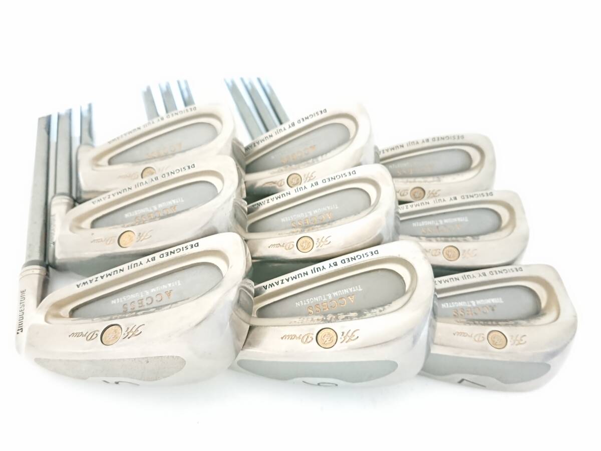 イチオシ!おススメ!沼沢雄二監修 !!!◆◆ 最高級 ブリヂストン アクセス アイアンセット ◆◆豪華9本組!!!拍卖