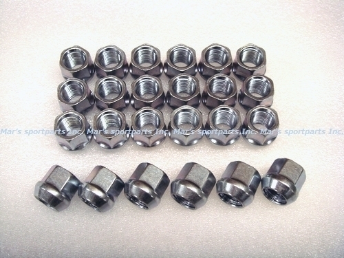 送料無料 (沖縄・離島除く) 1992~2008y シボレー タホ サバーバン 4WD 6穴用 14x1.5 社外ホイールナット 貫通タイプ 24個拍卖