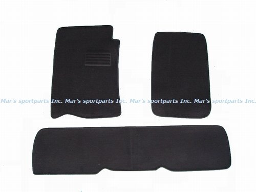 送料無料 (沖縄・離島除く) 1995~1999y シボレー タホ ・ GMC ユーコン 4ドア用 フロアーマット (ブラック) フロアマット拍卖