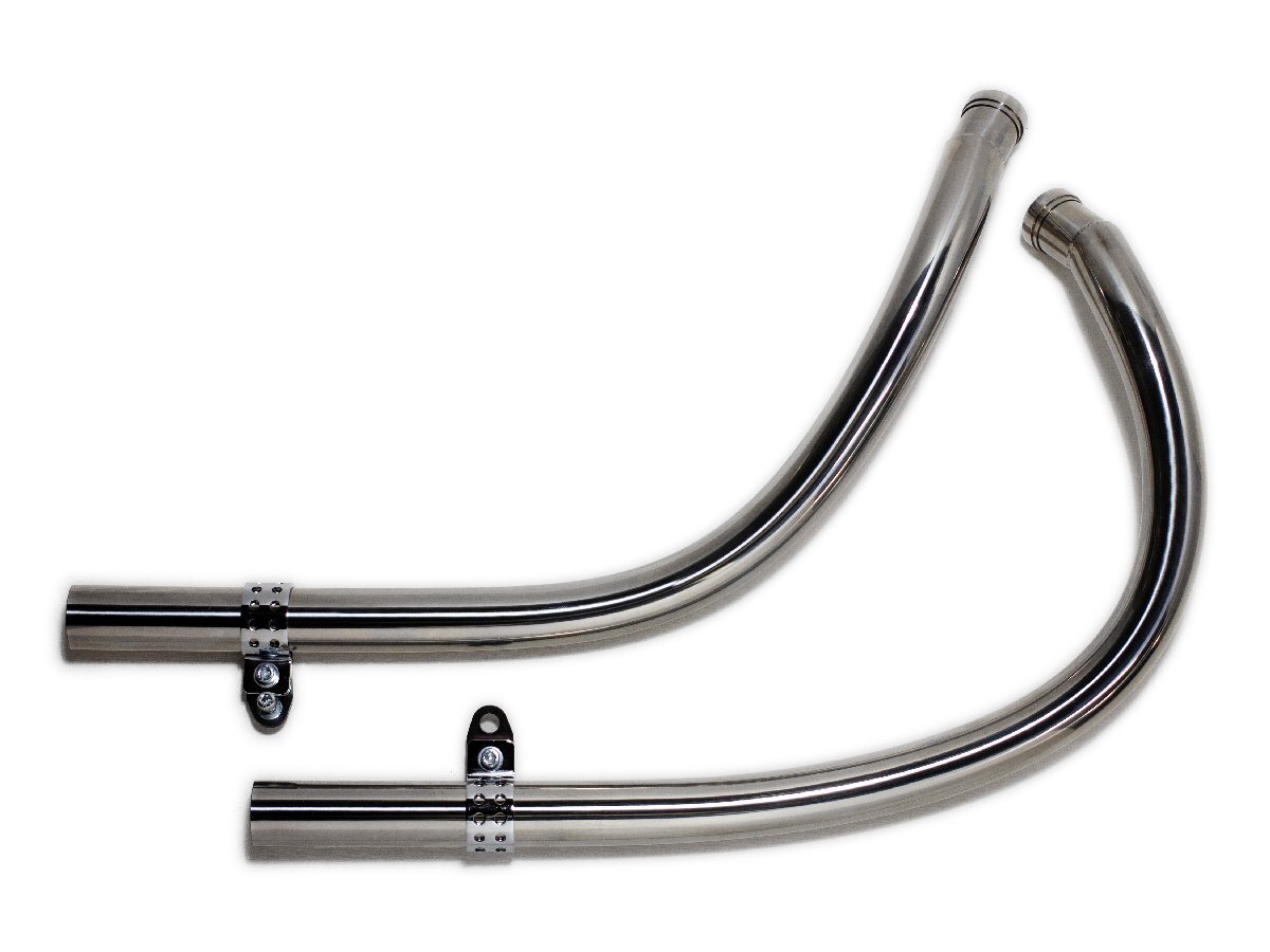 MOTOR ROCK スポーツスター XL'86-'03 オールドスタイル手曲げマフラー ステンレス ポリッシュ MR-EX172P拍卖